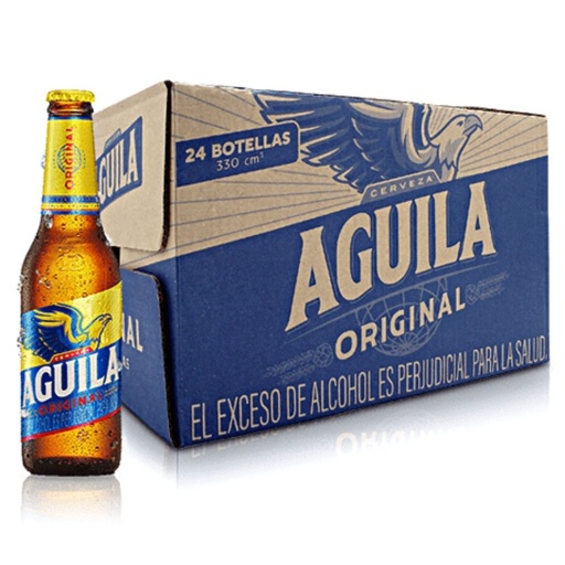 [02013] Cerveza Aguila Botella 330ml 