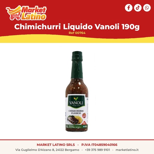 [00764] Chimichurri Liquido Vanoli 190g