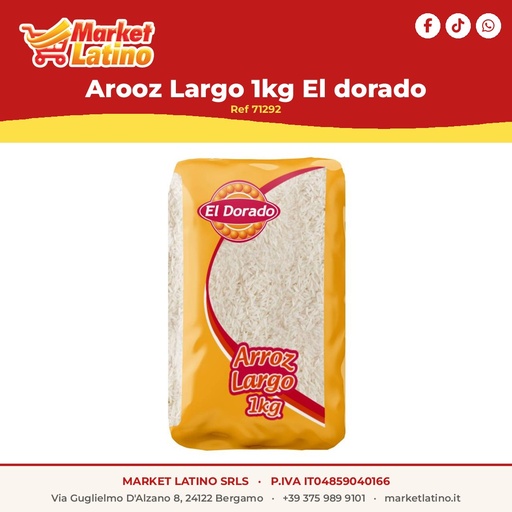 [71292] Riso Largo 1kg El dorado