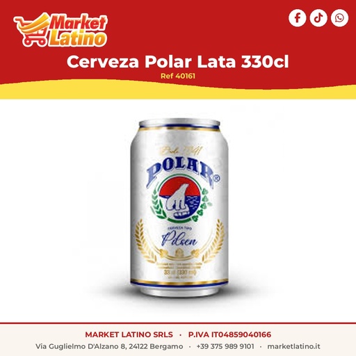 [40161] Birra Polar Lattina 330cl