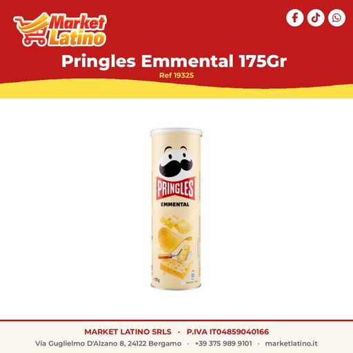 [19325] Pringles Emmental 175Gr