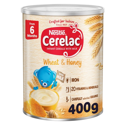 [56865] Nestle Cerelac 400g Wheat & Honey