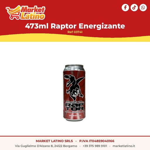 [03741] 473ml Raptor Energizante