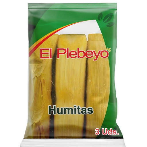 [73182] Humitas Normal  El Plebeyo Congelado 500Gr