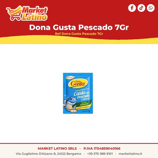 [Dona Gusta Pescado 7Gr] Dona Gusta Pesce 7Gr