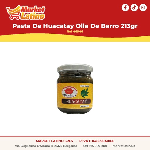 [46946] Pasta Di Huacatay Olla De Barro 213gr