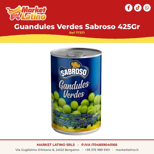 [77371] Ceci Verdi Saporiti 425Gr