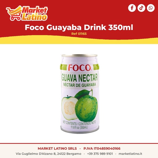 [01165] Foco Guayaba Drink 350ml