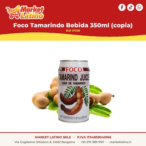 [01158] Foco Tamarindo Bebida 350ml