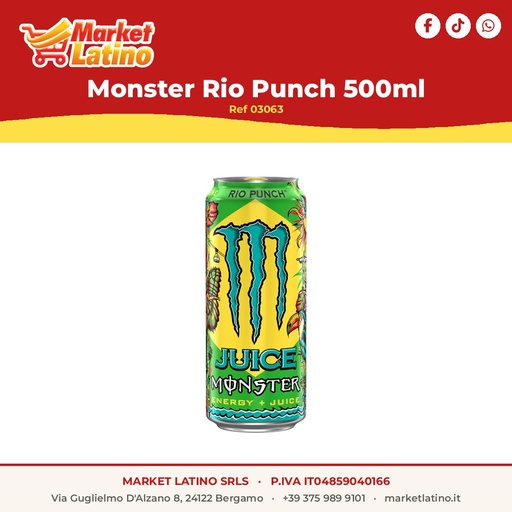 [03063] Monster Rio Punch 500ml