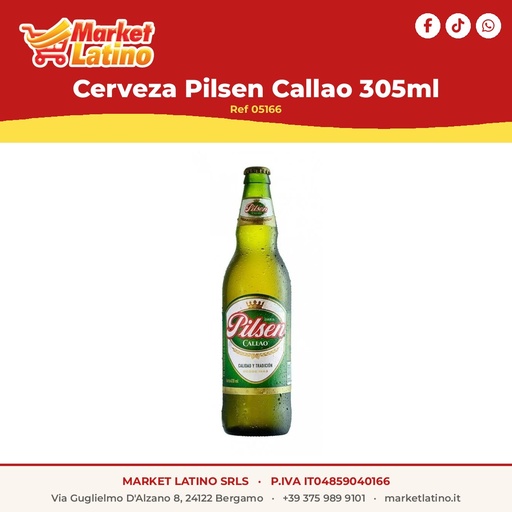 [05166] Birra Pilsen Callao 305ml