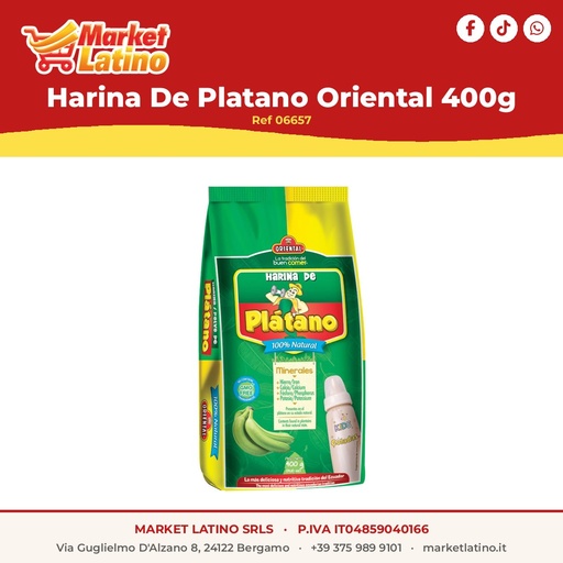 [06657] Farina Di Platano Oriental 400g
