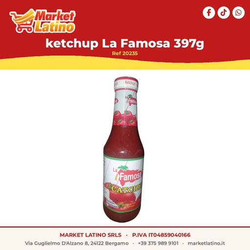 [20235] ketchup La Famosa 397g