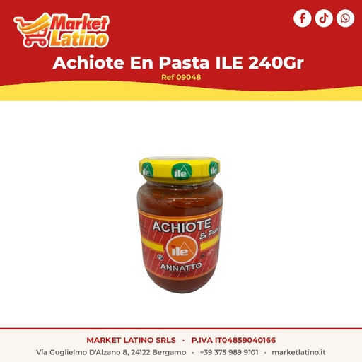 [09048] Achiote in Pasta ILE 240Gr