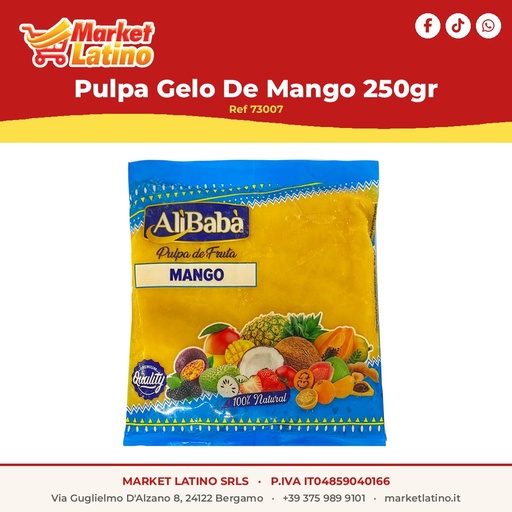 [73007] Pulpa Gelo Di Mango 250gr
