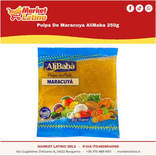 [72925] Pulpa De Maracuya AliBaba 250g