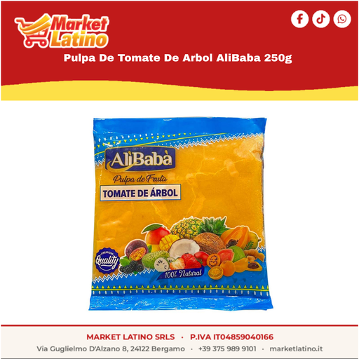 [73069] Pulpa De Tomate De Arbol AliBaba 250g 