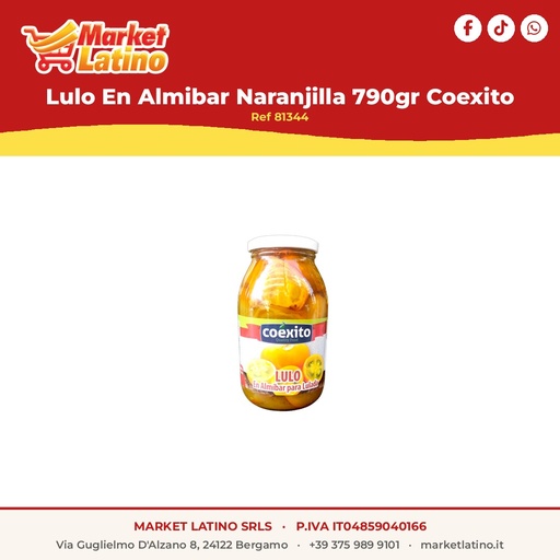 [81344] Lulo In Sciroppo Naranjilla 790gr Coexito