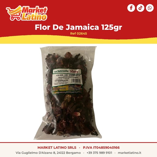 [02645] Fiore di Jamaica 125gr