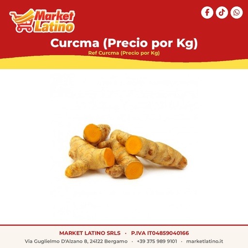 [Curcma (Precio por Kg)] Curcuma (Prezzo al Kg)