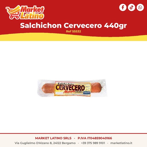 [55532] Salsiccia Birraio 440gr