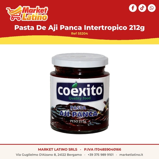 [55204] Pasta Di Peperoncino Panca Intertropico 212g