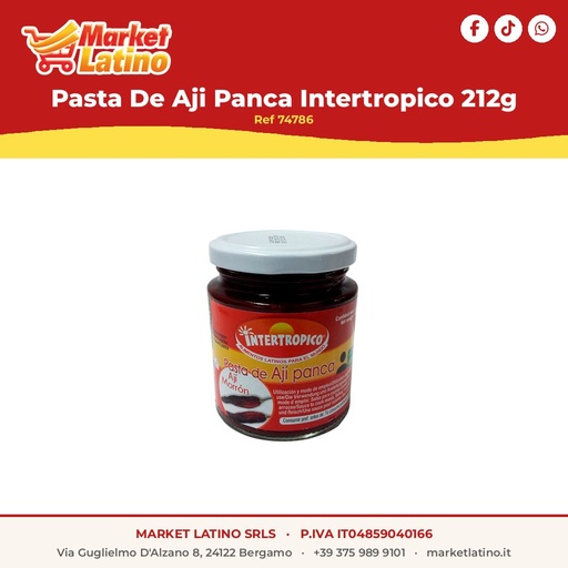 [74786] Pasta Di Peperoncino Panca Intertropico 212g