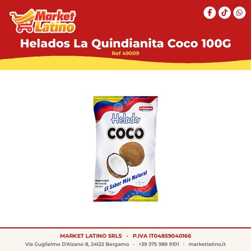 [49009] Gelati La Quindianita Coco 100G