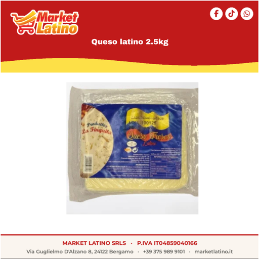 [07718] Formaggio Fresco 300g Latino