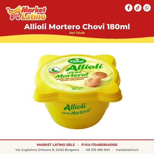 [11048] Allioli Mortaio Chovi 180ml