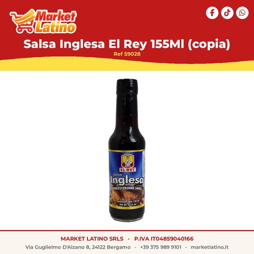 [59028] Salsa Inglesa El Rey 155Ml (copia)
