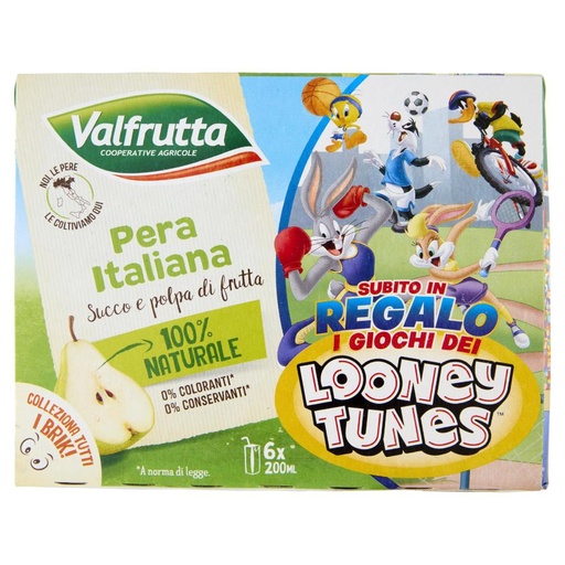 [29667] Succhino di Pera Valfrutta 200ml